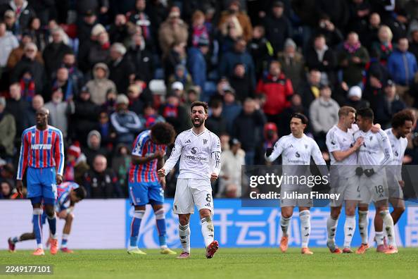 أداء رائع لبرونو فيرنانديز ضد كريستال بالاس